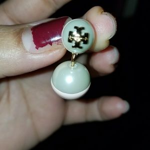Tory burch earings with gold filled